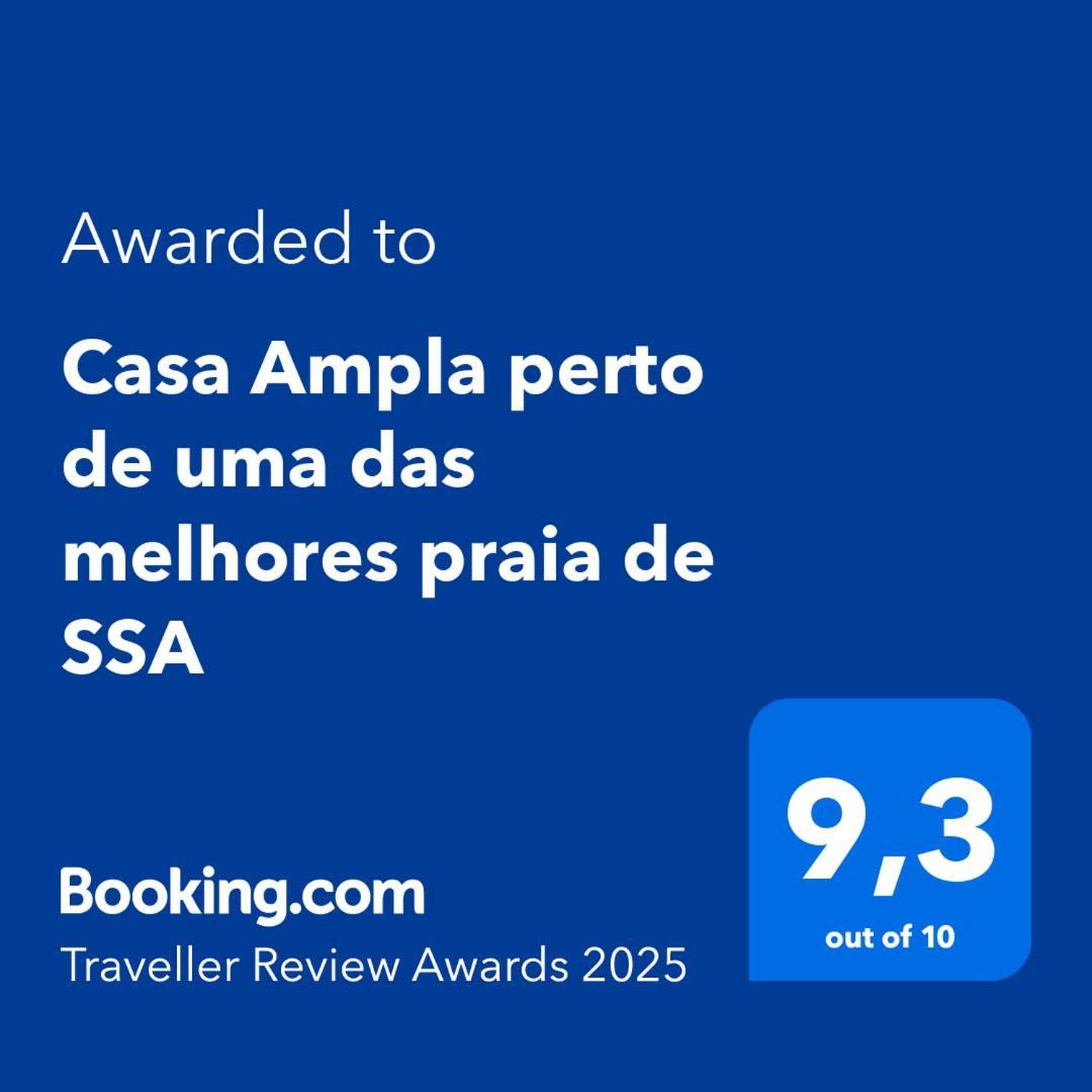 Casa Ampla Perto De Uma Das Melhores Praia De Ssa Salwador Zewnętrze zdjęcie
